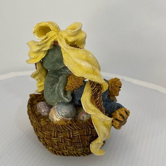 Boyds Bears Rembrandt Eggsellent Work Figurine Easter The Bearstone Collection - Picture 4 of 16